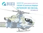 QD35120  декали  3D Декаль интерьера кабины AH-1Z включенные дисплеи (Academy)  (1:35) 2000002159100
