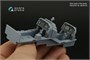 QD35120  декали  3D Декаль интерьера кабины AH-1Z включенные дисплеи (Academy)  (1:35) 2000002159100