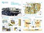 QD35131  декали  3D Декаль интерьера кабины БМ-30 Смерч (Meng)  (1:35) 2000002195566
