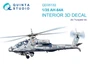 QD35132  декали  3D Декаль интерьера кабины AH-64A (Trump)  (1:35) 2000002174271