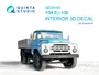 QD35163  декали  3D Декаль интерьера кабины З&Л-130 (Звезда)  (1:35) 2000002195573