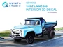 QD43002  декали 3D Декаль интерьера кабины  З&Л-ММЗ-555 (Звезда)  (1:43) 2000002145974