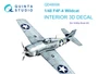 QD48006  декали  3D Декаль интерьера кабины F-4F Wildcat (HobbyBoss)  (1:48) 2000002138792