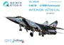 QD48028  декали  3D Декаль интерьера кабины M&G-31БМ (для модели АМК)  (1:48) 2000000161792