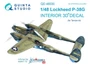 QD48030  декали  3D Декаль интерьера кабины P-38G LIGHTNING (для модели Tamiya)  (1:48) 2000000161808