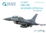 QD48032  декали  3D Декаль интерьера кабины F-16D (Hasegawa)  (1:48) 2000000163598