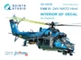 QD48036  декали  3D Декаль интерьера кабины M&-24В NATO (Черные панели) (для модели Звезда)  (1:48) 2000000161822