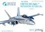 QD48040  декали  3D Декаль интерьера кабины F/A-18C (Late) (Kinetic)  (1:48) 2000000163659