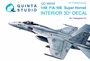 QD48049  декали  3D Декаль интерьера кабины F/A-18E (Hasegawa)  (1:48) 2000000179872