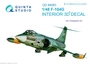 QD48063  декали  3D Декаль интерьера кабины F-104G (Hasegawa)  (1:48) 2000000195025