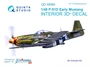 QD48065  декали  3D Декаль интерьера кабины  P-51D (Eduard)  (1:48) 2000000164908