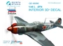 QD48066  декали  3D Декаль интерьера кабины  L@-5ФН (Звезда)  (1:48) 2000000164915