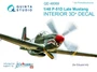 QD48069  декали  3D Декаль интерьера кабины  P-51D Late  (Eduard)  (1:48) 2000000167077