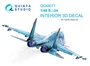 QD48071  декали  3D Декаль интерьера С -34 (Hobby Boss)  (1:48) 2000002082866