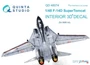 QD48074  декали  3D Декаль интерьера кабины F-14D (AMK)  (1:48) 2000000173047