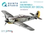QD48079  декали  3D Декаль интерьера кабины Fw 190A-3 (Eduard)  (1:48) 2000000173054