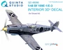 QD48086  декали  3D Декаль интерьера кабины Bf-109E-1/E-3 (Eduard)  (1:48) 2000000179940
