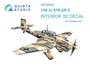 QD48098  декали  3D Декаль интерьера кабины Ju-87B-2/R-2 (Hasegawa)  (1:48) 2000002046608