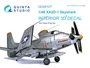 QD48107  декали  3D Декаль интерьера кабины XA2D-1 (ClearProp)  (1:48) 2000000255705