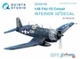 QD48108  декали  3D Декаль интерьера кабины F4U-1D (Tamiya)  (1:48) 2000000223179