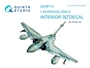 QD48114  декали  3D Декаль интерьера кабины Mirage 2000-5 (Kinetic)  (1:48) 2000000223216