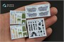 QD48115  декали  3D Декаль интерьера кабины Mirage 2000B (Kinetic)  (1:48) 2000000223223