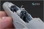 QD48115  декали  3D Декаль интерьера кабины Mirage 2000B (Kinetic)  (1:48) 2000000223223