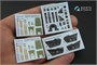 QD48116  декали  3D Декаль интерьера кабины Mirage 2000D (Kinetic)  (1:48) 2000000223230