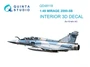 QD48118  декали  3D Декаль интерьера кабины Mirage 2000-5B (Kinetic)  (1:48) 2000002136934