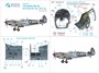 QD48120  декали  3D Декаль интерьера кабины  Spitfire Mk.VIII (Eduard)  (1:48) 2000002046615