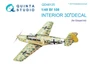 QD48125  декали  3D Декаль интерьера кабины Bf108 (Eduard)  (1:48) 2000002202226