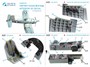 QD48126  декали  3D Декаль интерьера кабины F4U-1 Corsair (Hobby Boss)  (1:48) 2000002044413