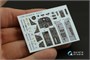 QD48138  декали  3D Декаль интерьера кабины F-105D (HobbyBoss)  (1:48) 4580702134310