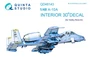 QD48143  декали  3D Декаль интерьера кабины A-10A (HobbyBoss)  (1:48) 2000000223285