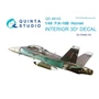 QD48145  декали  3D Декаль интерьера кабины F/A-18B (Kinetic)  (1:48) 2000000195193