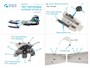 QD48150  декали  3D Декаль интерьера кабины  F-104S (Hasegawa)  (1:48) 2000002046646