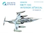 QD48152  декали  3D Декаль интерьера кабины TF-104G (Hasegawa)  (1:48) 2000000223339
