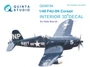 QD48154  декали  3D Декаль интерьера кабины F4U-5N (Hobby Boss)  (1:48) 2000000223353