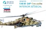 QD48155  декали  3D Декаль интерьера кабины М&-24П (Звезда)  (1:48) 2000000195209