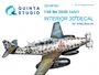 QD48163  декали  3D Декаль интерьера кабины Me 262B-1a/U1 (HobbyBoss)  (1:48) 4580702134327