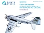 QD48164  декали  3D Декаль интерьера кабины A-6A Intruder (HobbyBoss)  (1:48) 2000000223384