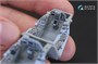 QD48168  декали  3D Декаль интерьера кабины F-16B (для модели Kinetic)  (1:48) 2000000225067