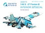 QD48170  декали  3D Декаль интерьера кабины С-27 (KittyHawk)  (1:48) 4580702132910