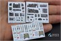 QD48175  декали  3D Декаль интерьера кабины F-4B (Tamiya)  (1:48) 2000000223445