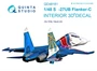 QD48181  декали  3D Декаль интерьера кабины С-27УБ (KittyHawk)  (1:48) 4580702132927