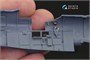 QD48189  декали  3D Декаль интерьера кабины Spitfire Mk.V (Eduard)  (1:48) 2000000255729