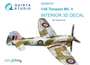 QD48191  декали  3D Декаль интерьера кабины  Tempest Mk.V (Eduard)  (1:48) 2000002046653