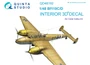 QD48192  декали  3D Декаль интерьера кабины Bf 110C/D (Dragon & Cyber-hobby)  (1:48) 4580702134358