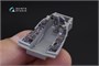 QD48194  декали  3D Декаль интерьера кабины F-16С (Kinetic)  (1:48) 4580702136895