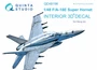 QD48198  декали  3D Декаль интерьера кабины F/A-18E (Meng)  (1:48) 4580702136901